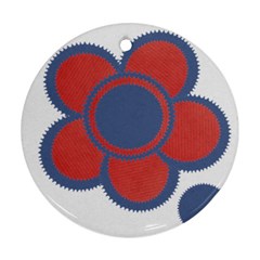 Flower - Ornament (Round)