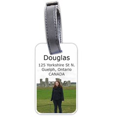 Douglas - Luggage Tag (one side)
