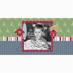 Merry Christmas Photo Card 2 - 4  x 8  Photo Cards