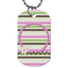 Little Princess Necklace - Dog Tag (Two Sides)