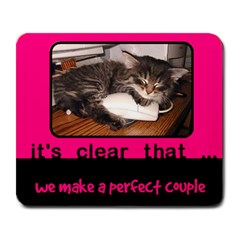 Perfect couple - MOUSEPAD - Large Mousepad