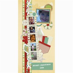Happy Holidays 8x4 Card 1005 - 4  x 8  Photo Cards