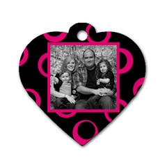 Heart Wild Family - Dog Tag Heart (Two Sides)