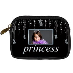 Princess angel falling star camera case - Digital Camera Leather Case