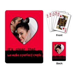 A perfect couple - PLAYING CARDS - Playing Cards Single Design (Rectangle)
