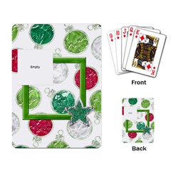 Merry and Bright Playing Cards 101 - Playing Cards Single Design (Rectangle)