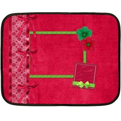 Merry and Bright Small Blanket - Fleece Blanket (Mini)