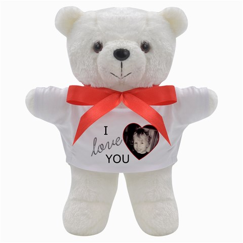 I Love You Valentine Bear By Sheena Front