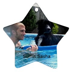 Surfin Sasha - Ornament (Star)