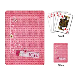 Love * Hearts -playing cards - Playing Cards Single Design (Rectangle)