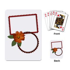 Rustic-playing cards - Playing Cards Single Design (Rectangle)