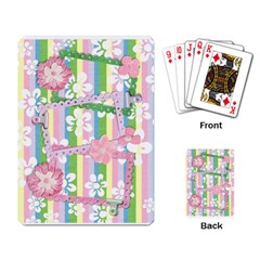 Flowers for girls- playing cards - Playing Cards Single Design (Rectangle)