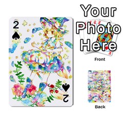 Touhou Watercolor Deck - Playing Cards 54 Designs (Rectangle)