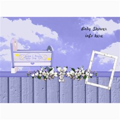 Boy Blessing Baby Shower Invitation - 5  x 7  Photo Cards