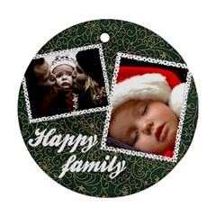 Happy family - Ornament - Ornament (Round)