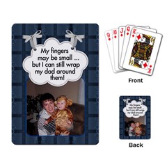 dad cards - Playing Cards Single Design (Rectangle)