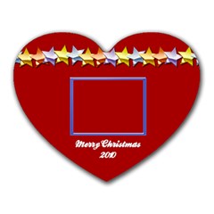 Merry Christmas 2010 - Heart Mousepad