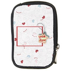 with Love - Compact Camera Leather Case