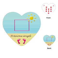 Precious angel - Playing Cards Single Design (Heart)