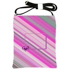 Purple heart - Shoulder Sling Bag