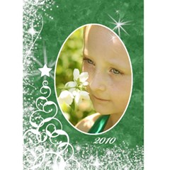 5x7 Photo Card Holiday Tree - Greeting Card 5  x 7 