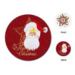 christmas - Playing Cards Single Design (Round)