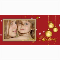 merry christmas - 4  x 8  Photo Cards