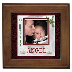 My Christmas Angel Framed Tile