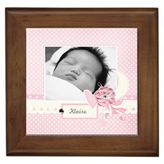 Framed Tile- Precious Baby Girl