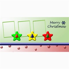 Merry Christmas 8x4 photo card - 4  x 8  Photo Cards