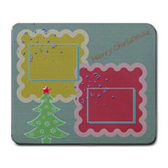 Merry Christmas mousepad - Large Mousepad
