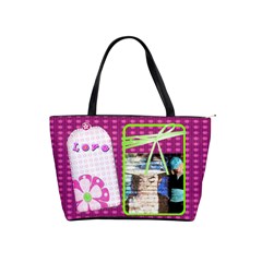 flower love bag - Classic Shoulder Handbag