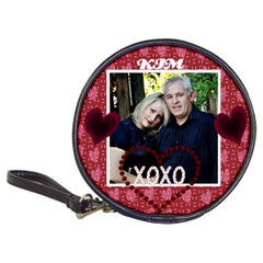 personalized hugs & Kisses cd case - Classic 20-CD Wallet