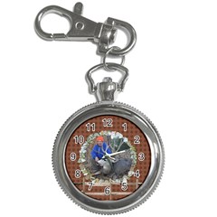 outdoorsmen key chain watch