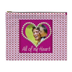 All of my Heart Extra Large Cosmetic Bag - Cosmetic Bag (XL)