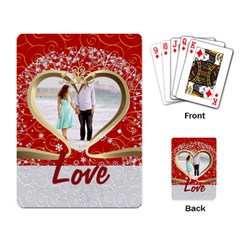 Love  card - Playing Cards Single Design (Rectangle)