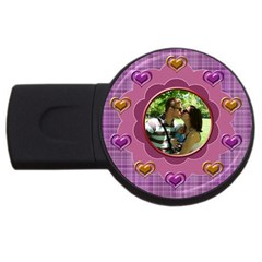 Heart U - usb 4 gb - USB Flash Drive Round (4 GB)