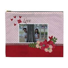 XL Cosmetic Bag- Love is in the Air - Cosmetic Bag (XL)