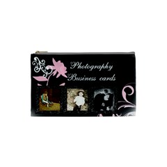photography business cards bag - Cosmetic Bag (Small)