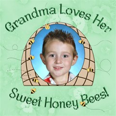 Grandma s Loves Her Sweet Honey Bees 12x12 - ScrapBook Page 12  x 12 