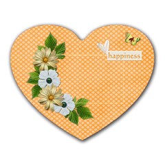 Heart Mousepad- Happiness