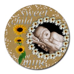 Sweet Child of Mine Round Mouse mat - Round Mousepad