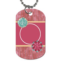 Sleepover 2 sided Dog Tag 1 - Dog Tag (Two Sides)