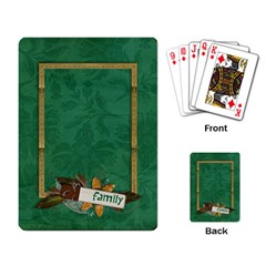 Family, nature-Playing cards - Playing Cards Single Design (Rectangle)