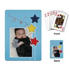 Playing Cards Single Design - Stars2 - Playing Cards Single Design (Rectangle)