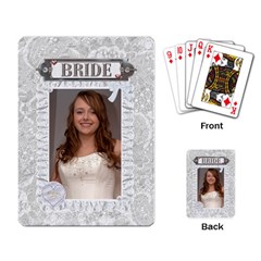 Bride Playing Cards - Playing Cards Single Design (Rectangle)