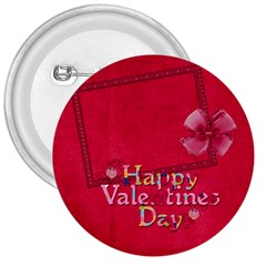 Happy Valentines Day Button 1 - 3  Button