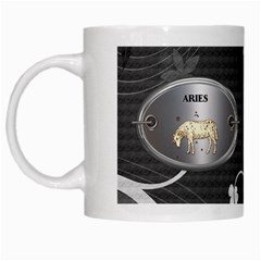 Aries Zodiac Mug - White Mug