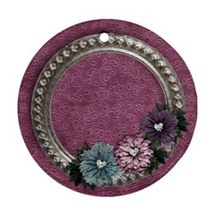 Legacy of Love Ornament - Round Ornament (Two Sides)