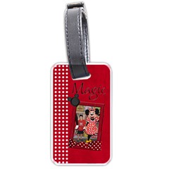 Mrs. Mouse Luggage tag  - Luggage Tag (two sides)